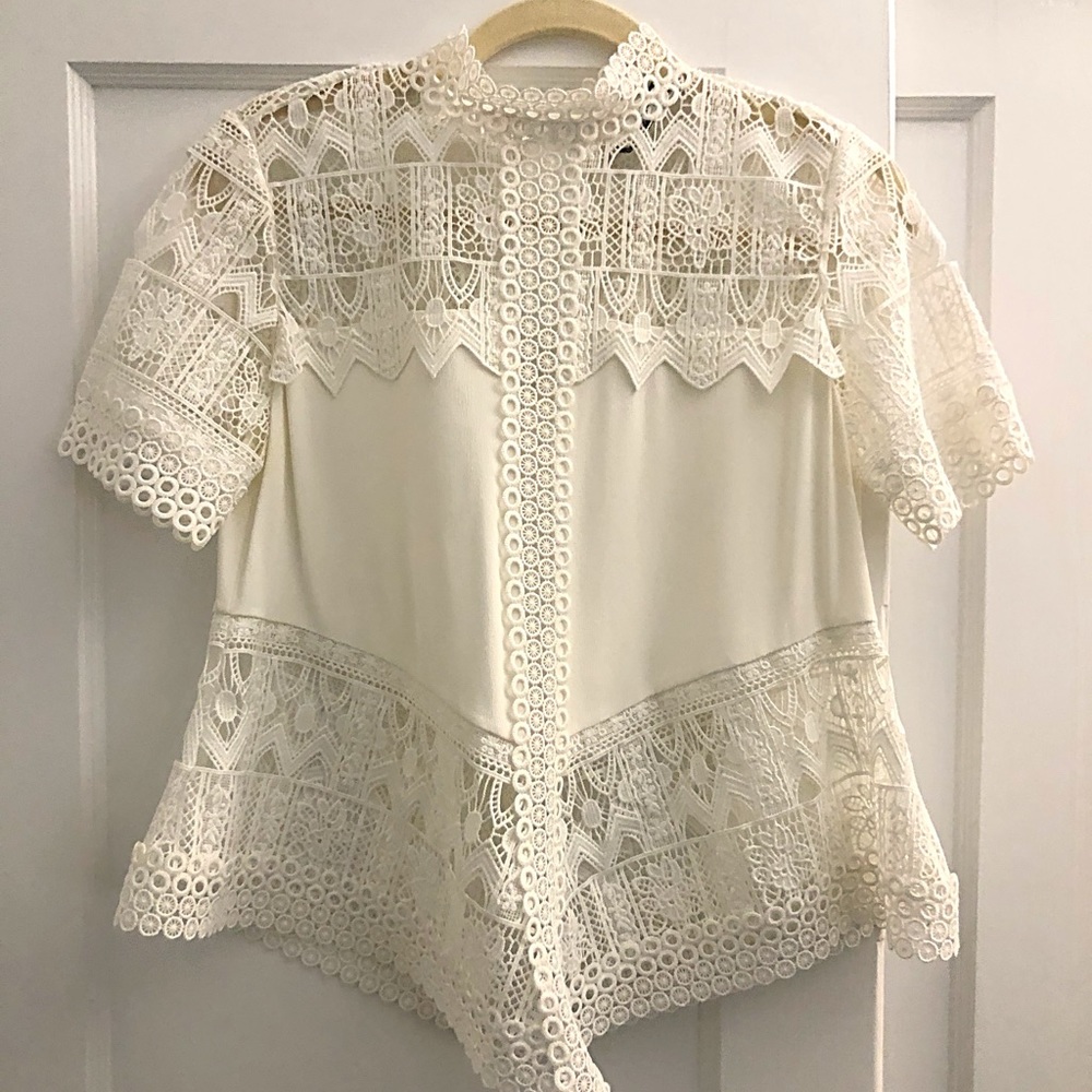ALEXIS Eyelet Top